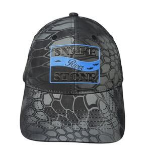 Snake River Stone Strapback Hat Multicolor Camo One Size Kryptek Outdoor Cap